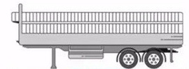 兩軸半掛車總重限值35噸