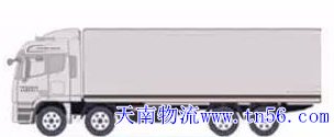 前四后八9.6米貨車核載圖